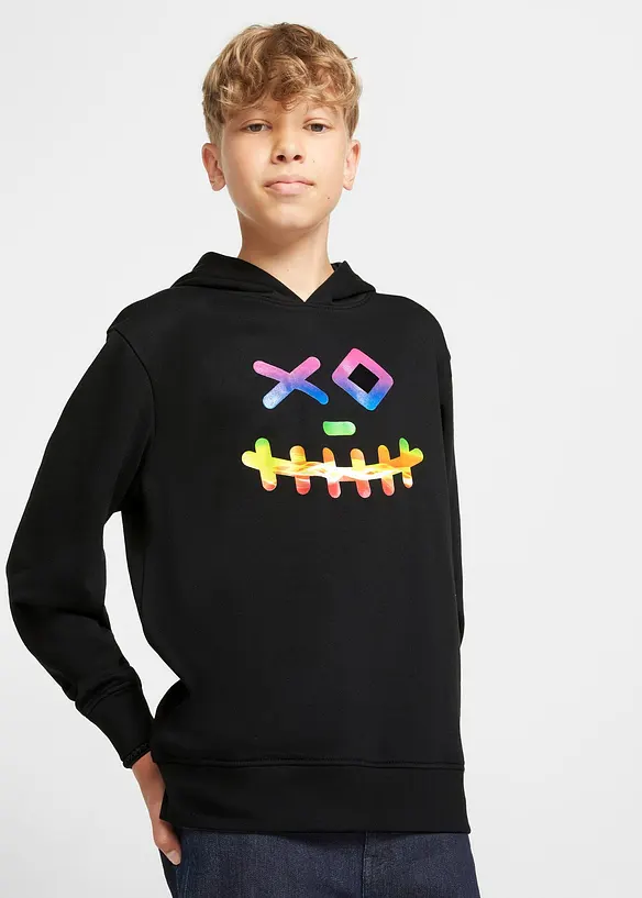 Hoodie van zachte katoenmix, bonprix