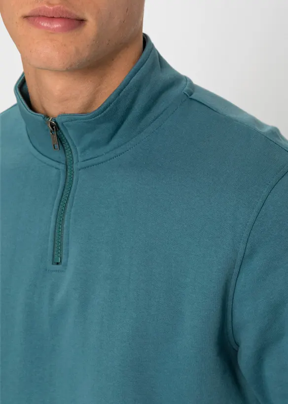 Sweater met troyer kraag, bonprix
