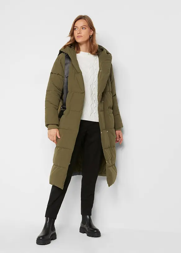 Oversized, gewatteerde jas, bonprix