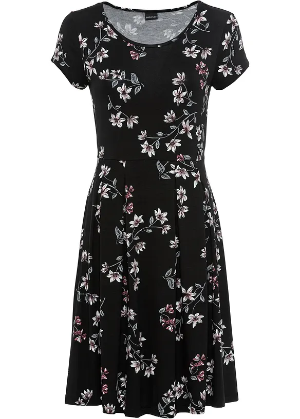 Jersey jurk in een viscosemix, bonprix