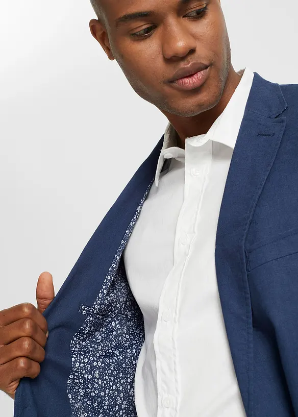 Colbert met linnen, regular fit, bonprix