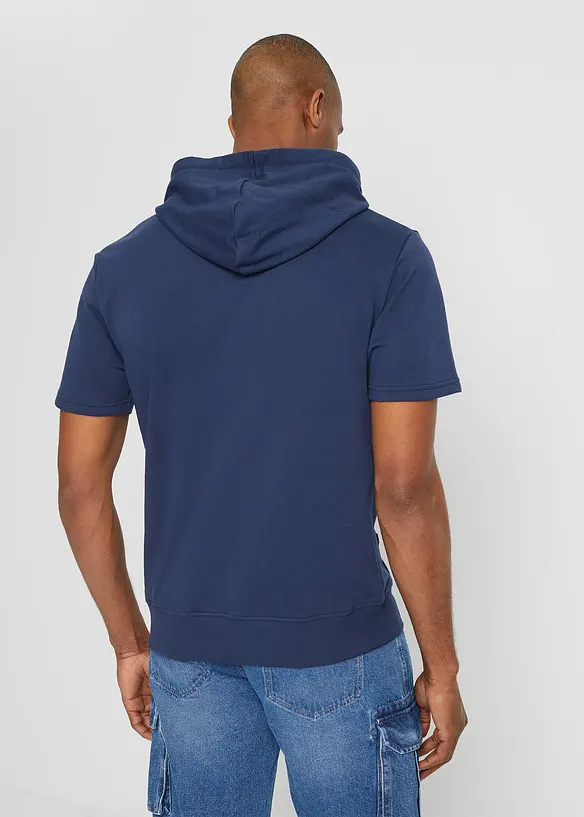 Hoodie, korte mouw, bonprix