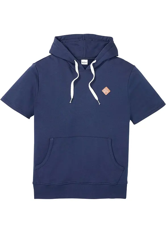 Hoodie, korte mouw, bonprix