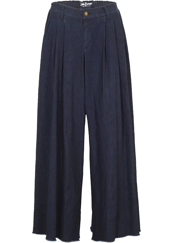 Wide leg jeans, broekrok, bonprix