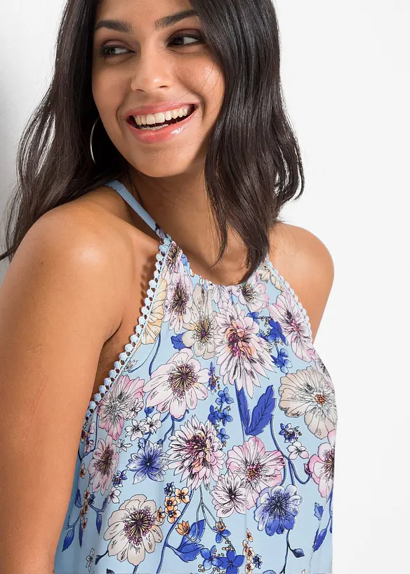 Blousetop van vloeiende viscose, bonprix