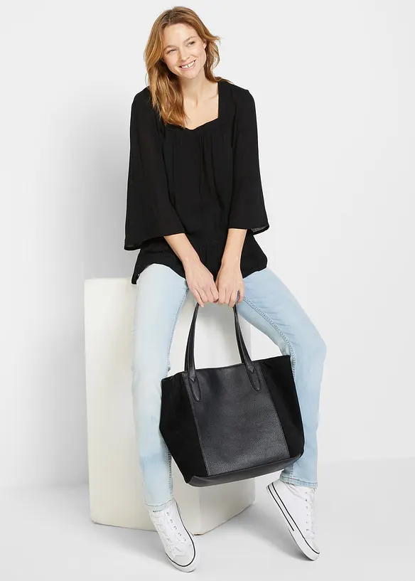 Tuniek met carréhals, bonprix