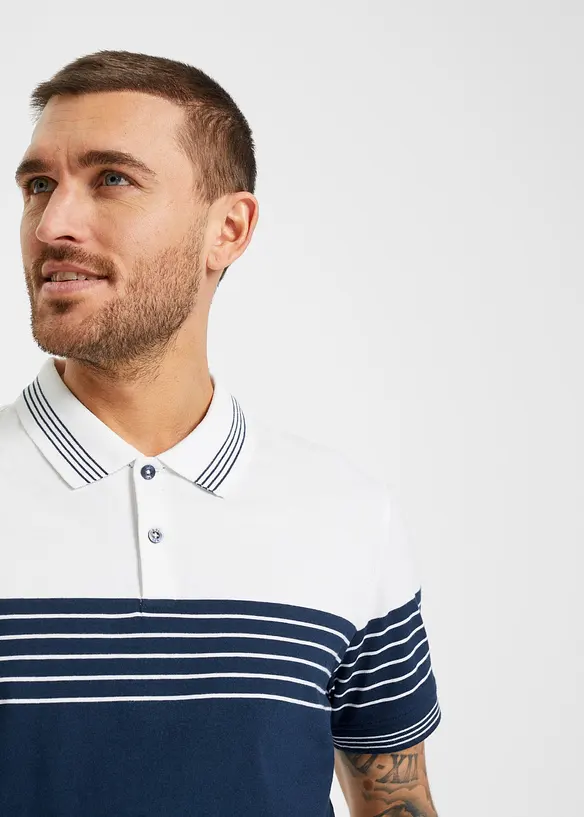 Jersey poloshirt van puur katoen, bonprix