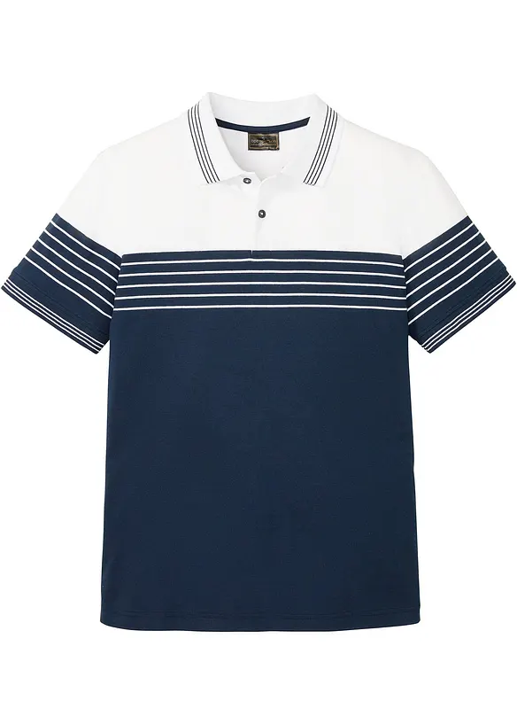 Jersey poloshirt van puur katoen, bonprix