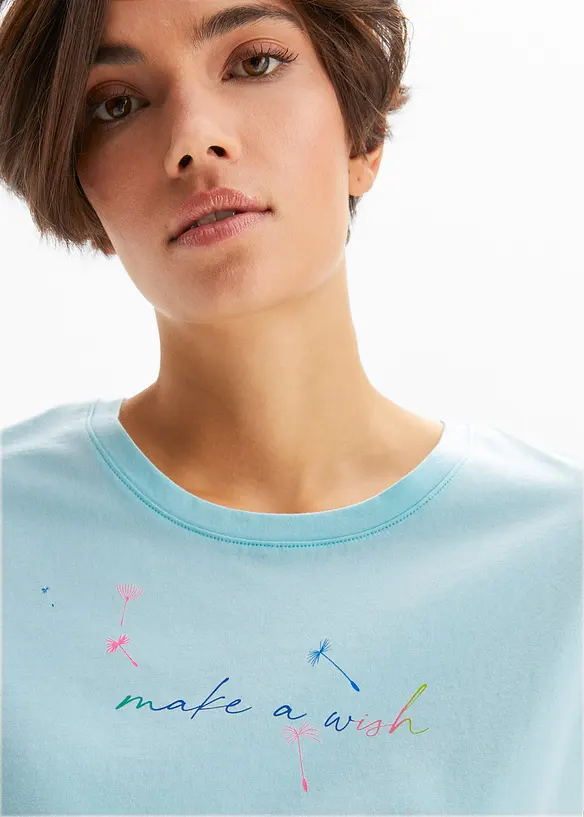 Shirt met paardenbloemen, bonprix