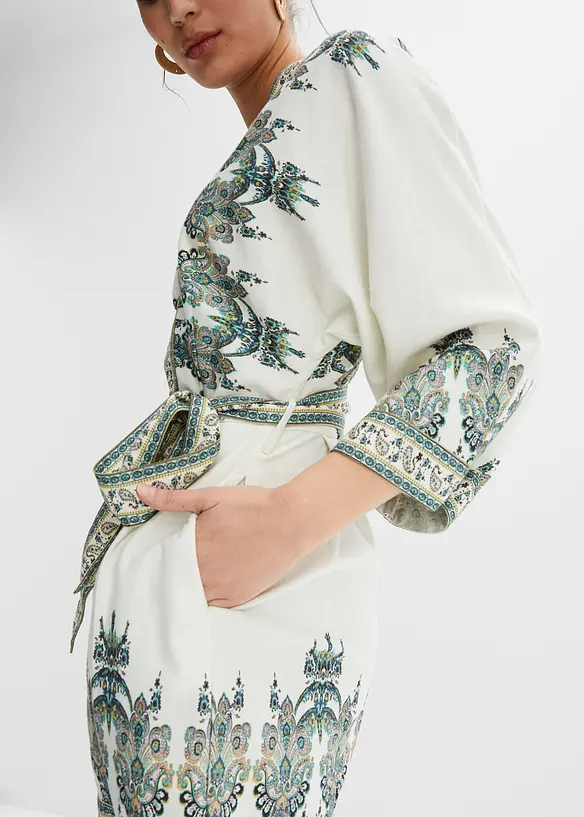 Playsuit met linnen, bonprix