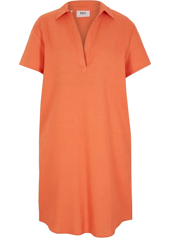Lange tuniek van luchtige linnenmix, bonprix