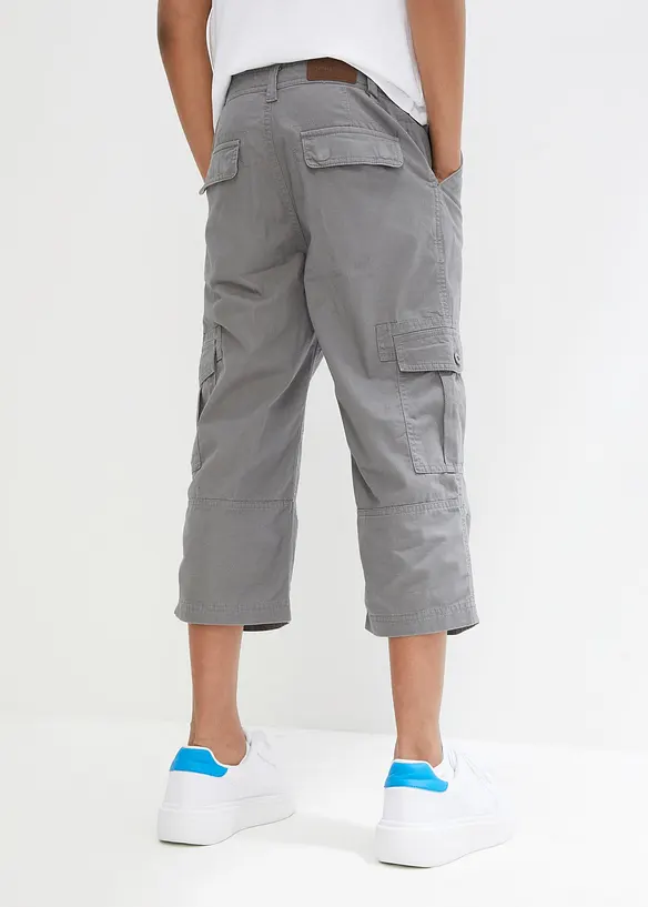 3/4 jongens broek, loose fit, van katoen, bonprix
