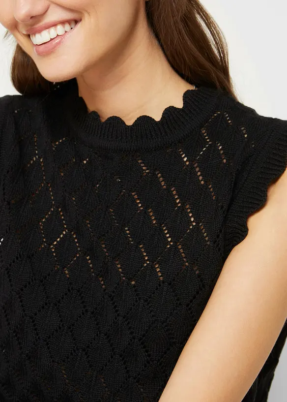 Spencer in gehaakte look, bonprix