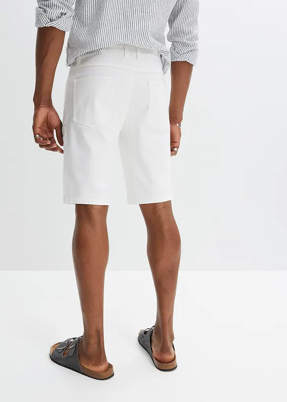 Stretch jeans bermuda, classic fit, bonprix