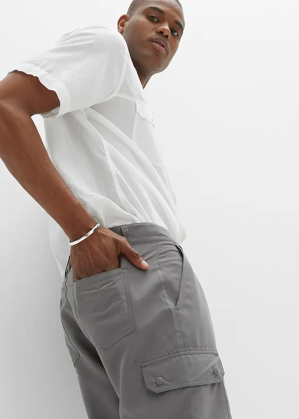 Microvezel cargo bermuda, regular fit, bonprix