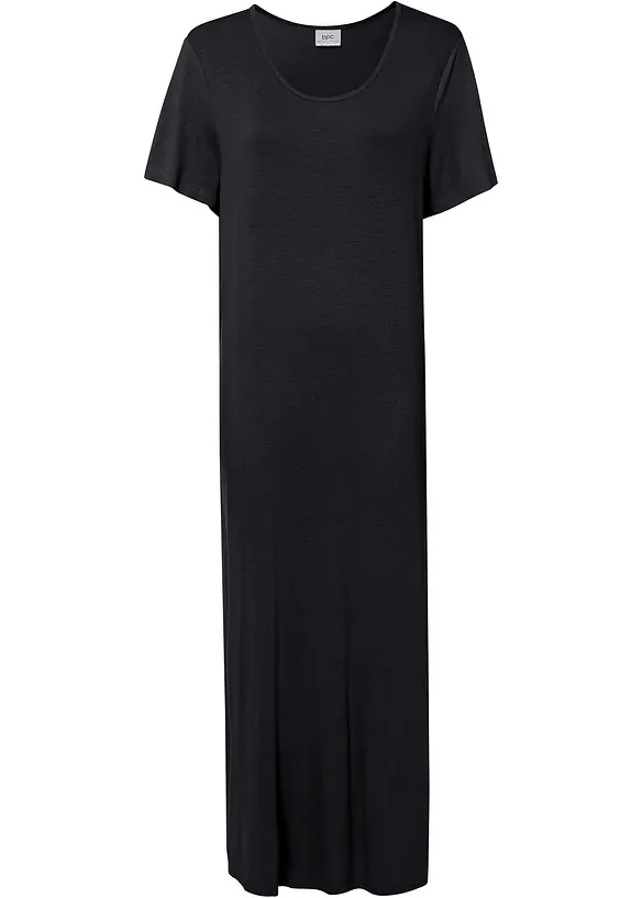 Comfortabele shirtjurk met split in maxilengte, bonprix