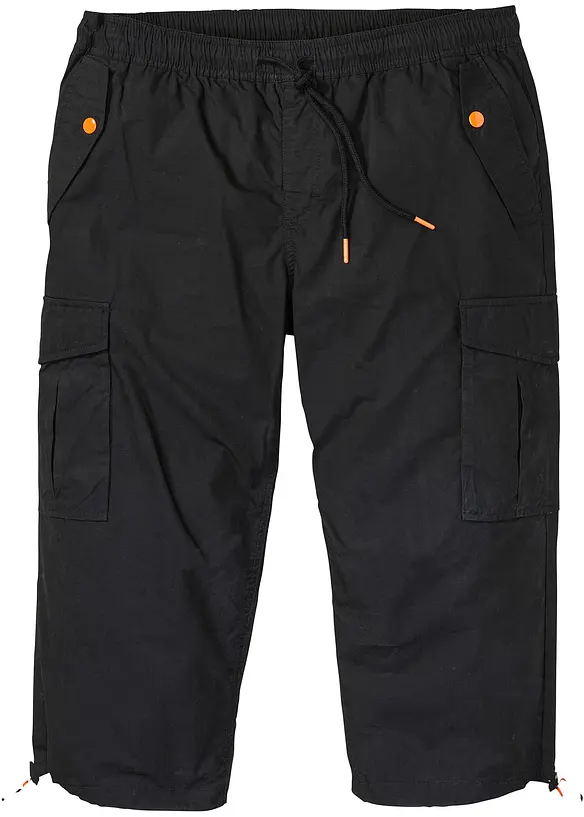 3/4 cargo instapbroek, slim fit, bonprix