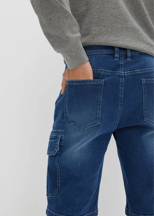 Stretch jeans bermuda, regular fit, bonprix