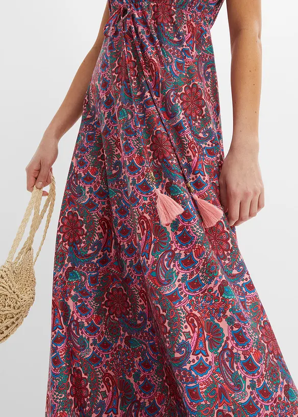 Gedessineerde maxi jurk, bonprix
