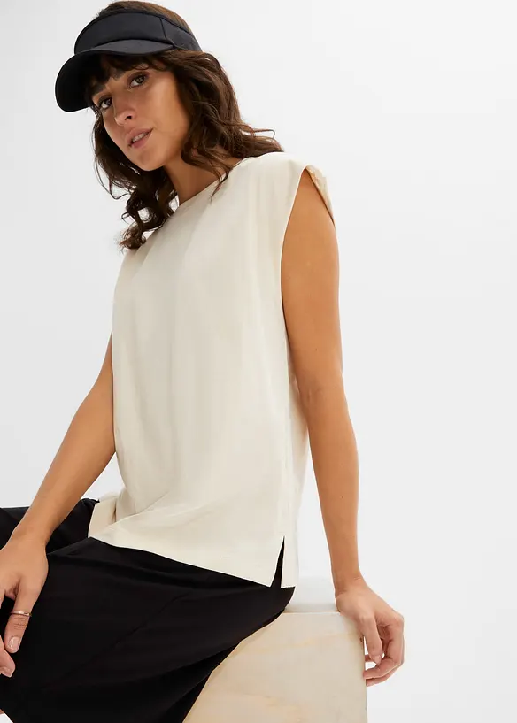 Overseized shirt van biologisch katoen, bonprix
