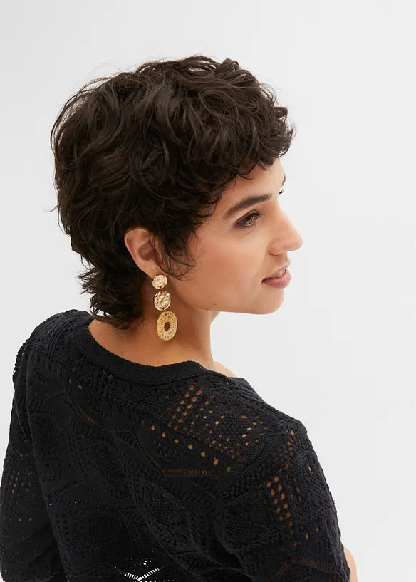 Ajour bolero met 3/4 mouwen, bonprix
