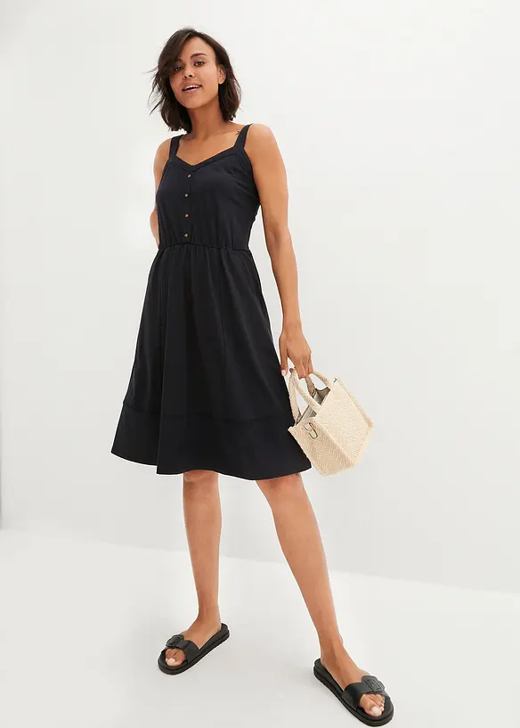 Jersey jurk van katoen, bonprix