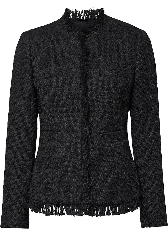 Bouclé jas, bonprix