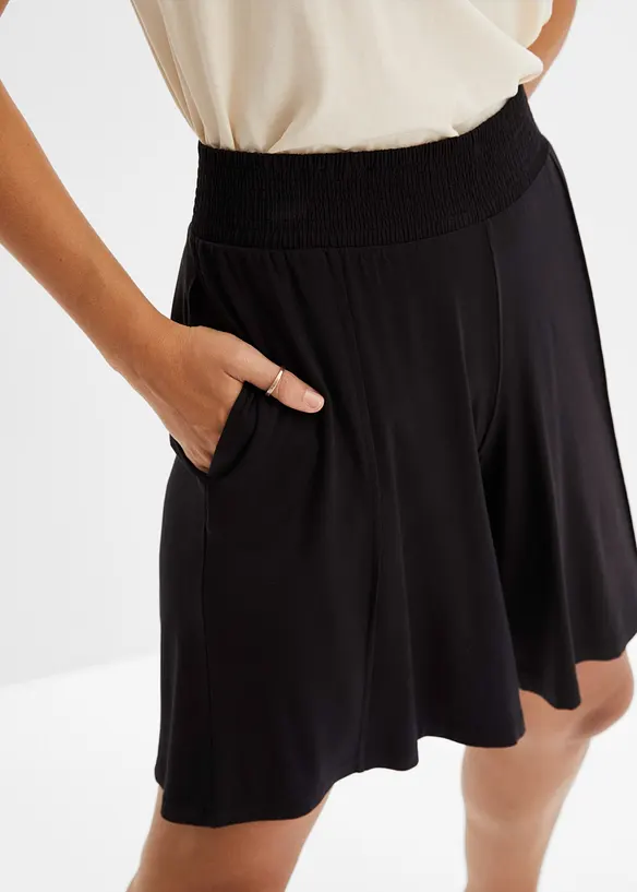 Jersey bermuda met comfortband, bonprix