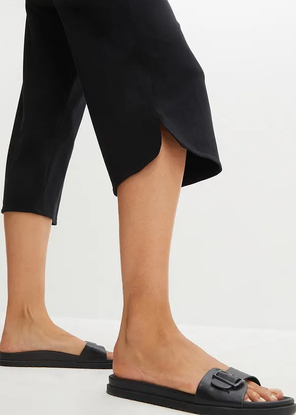 Jersey broek in een katoenmix, bonprix