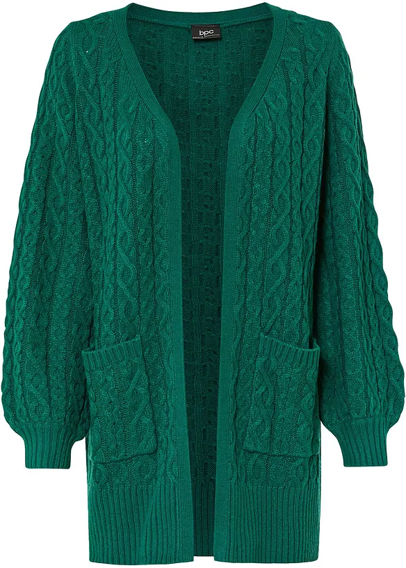 Lang vest met zakken, bonprix