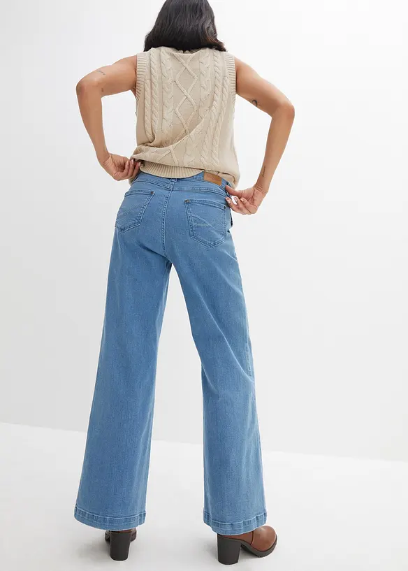 Stretch jeans, wide, John Baner JEANSWEAR