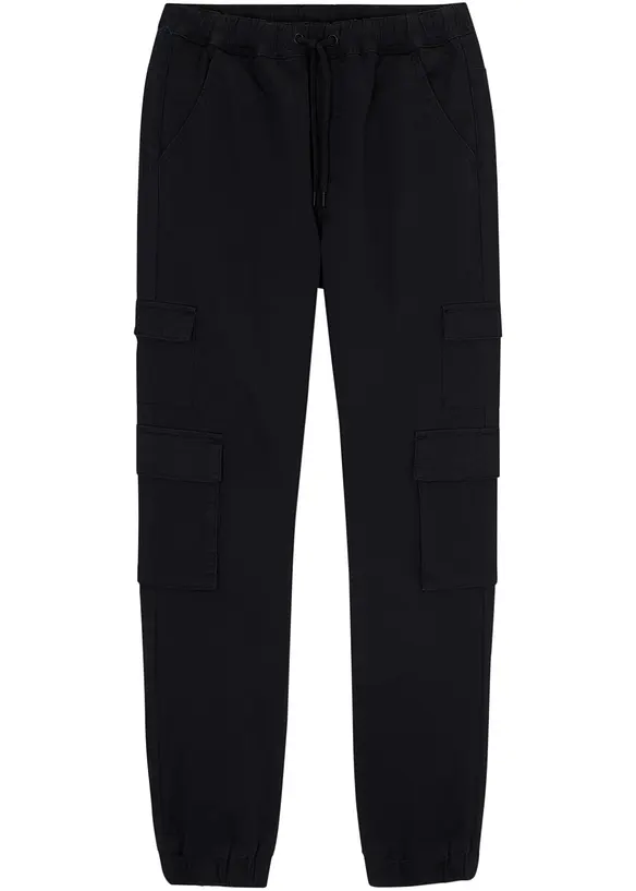 Stretch cargo instapbroek, regular fit, bonprix