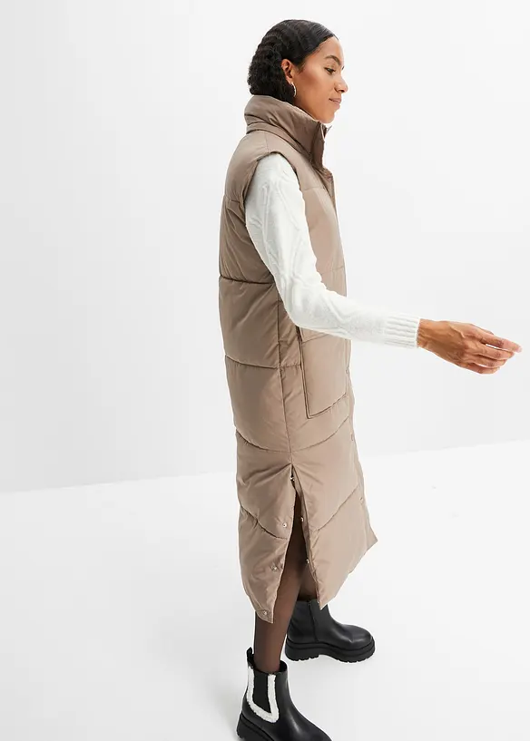 Bodywarmer van gerecycled polyester met afneembare capuchon, bonprix