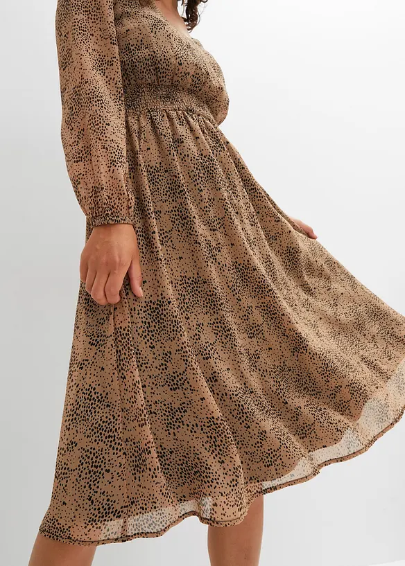 Chiffon jurk, bonprix