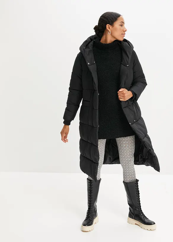 Oversized, gewatteerde jas, bonprix