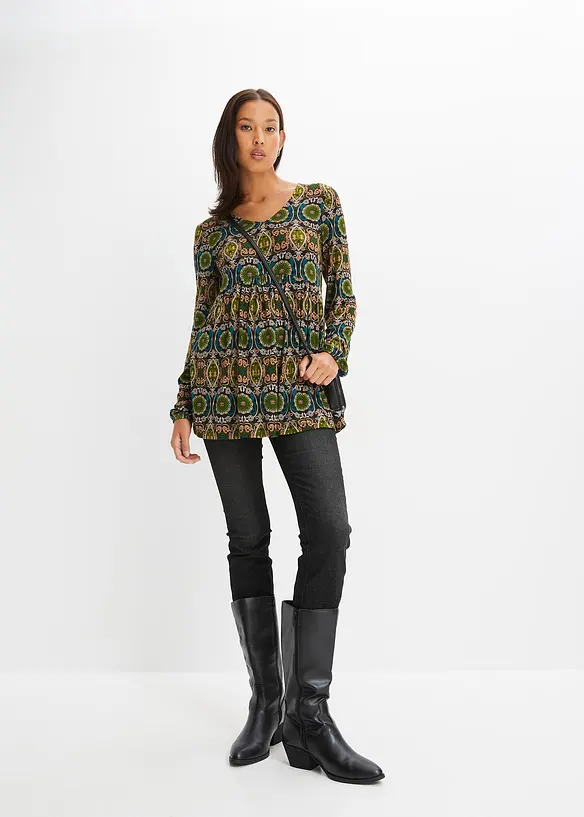 Shirt, lange mouw, bonprix