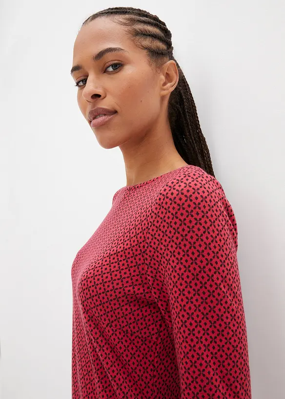 Punto di roma jurk met jacquard patroon, bonprix
