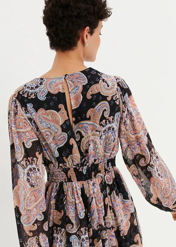 Chiffon jurk met paisley, bpc selection