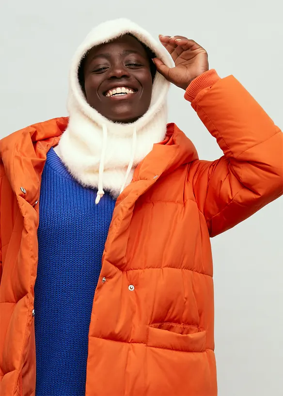 Oversized, gewatteerde jas, bonprix