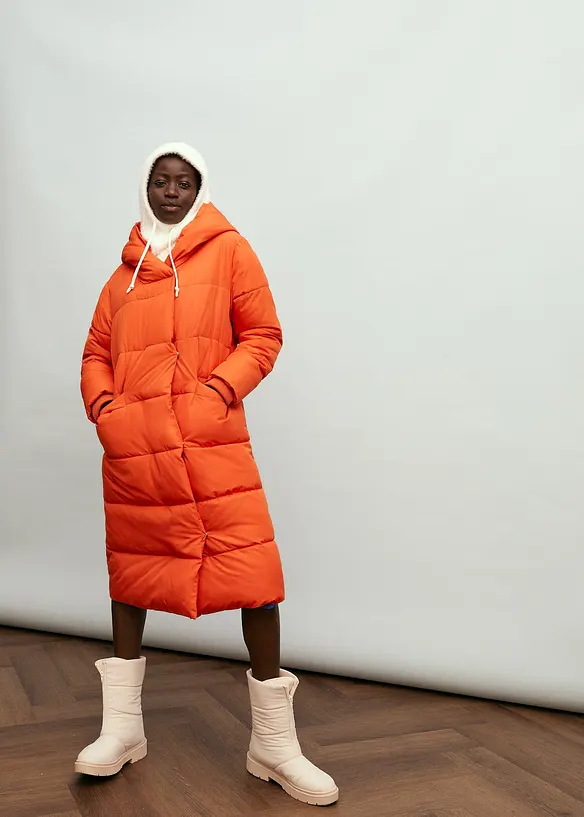 Oversized, gewatteerde jas, bonprix