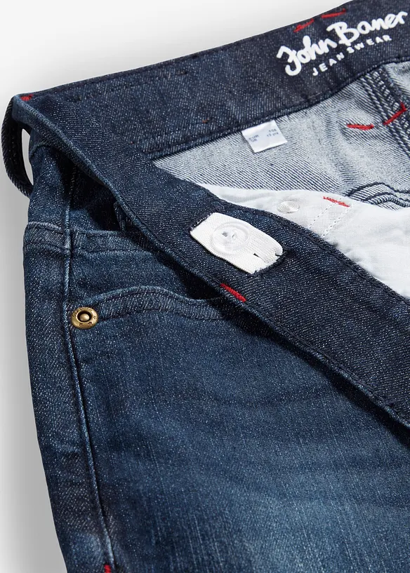 Jongens stretch jeans, loose fit, straight, bonprix