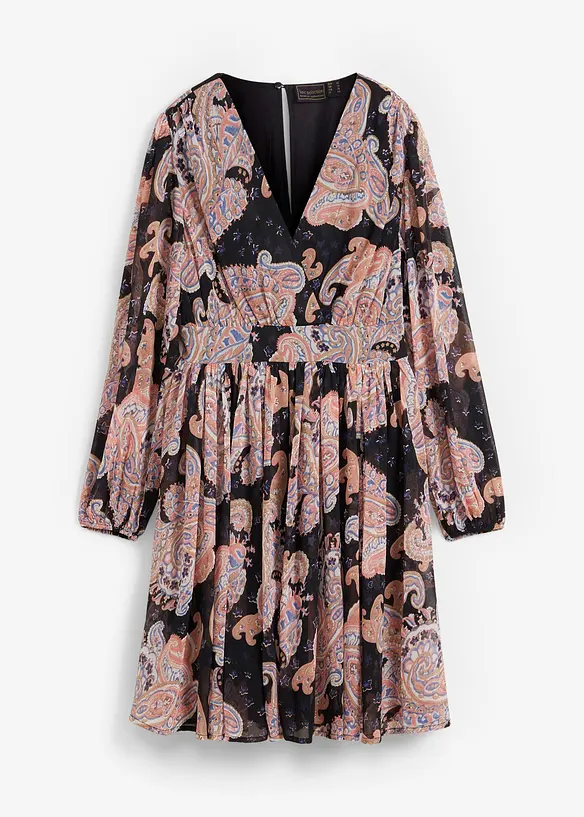 Chiffon jurk met paisley, bpc selection