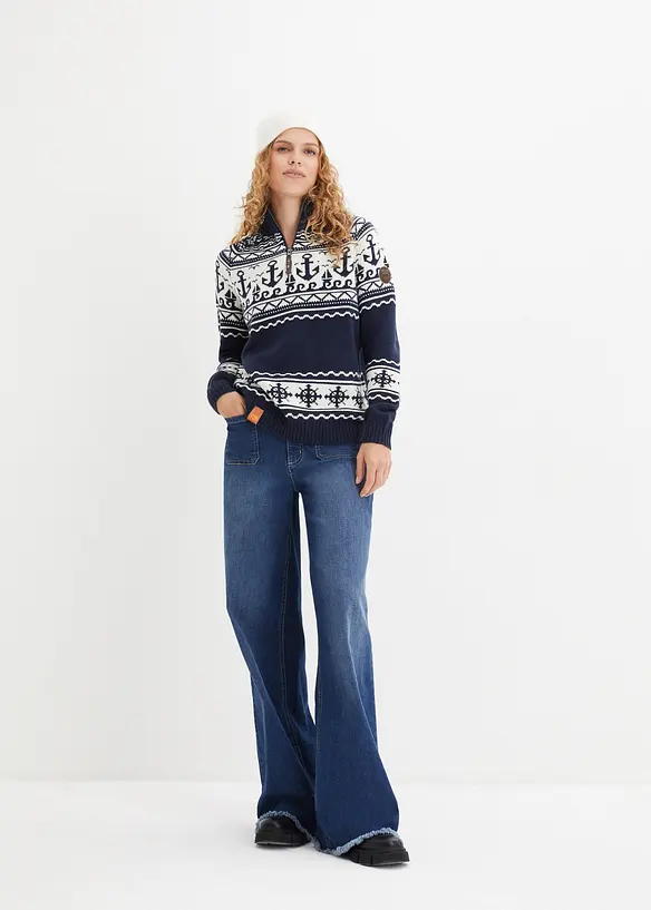 Maritieme Noorse trui, bonprix