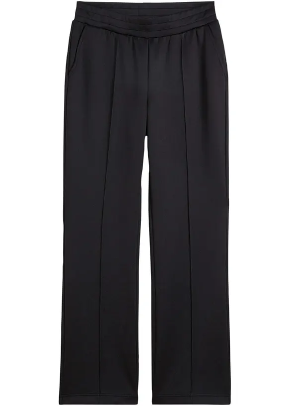 Outdoor joggingbroek met wijde pijpen, sneldrogend, bonprix