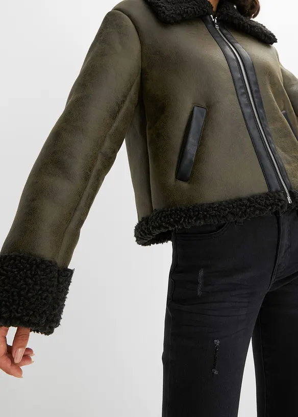 Imitatie lammy coat, BODYFLIRT