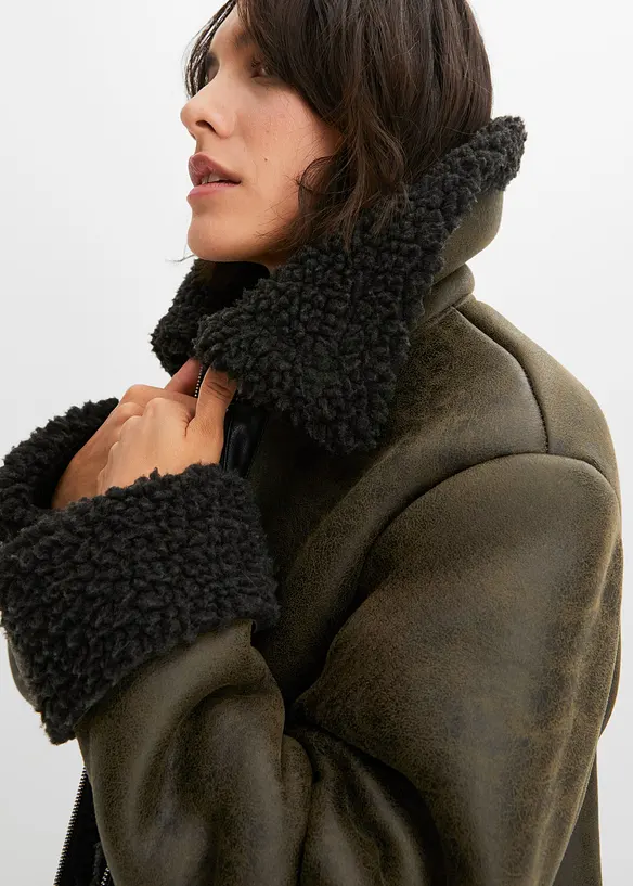 Imitatie lammy coat, BODYFLIRT