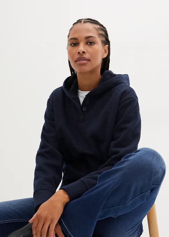 Knuffelzachte hoodie, bonprix