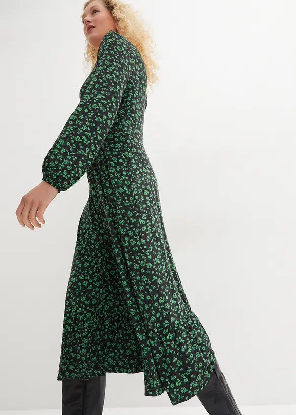 Midi jersey jurk, bonprix