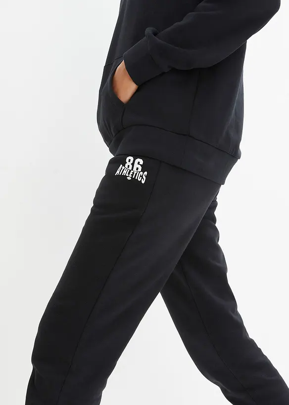 Joggingpak in een katoenmix (2-dlg. set), bonprix
