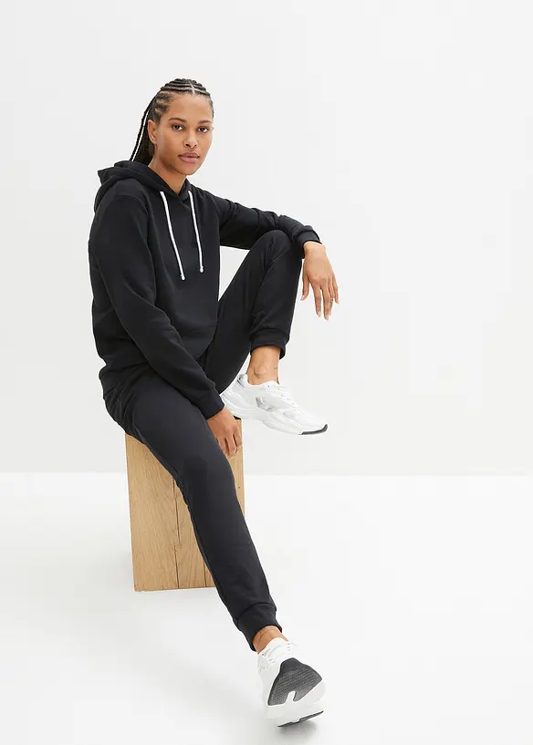 Joggingpak in een katoenmix (2-dlg. set), bonprix